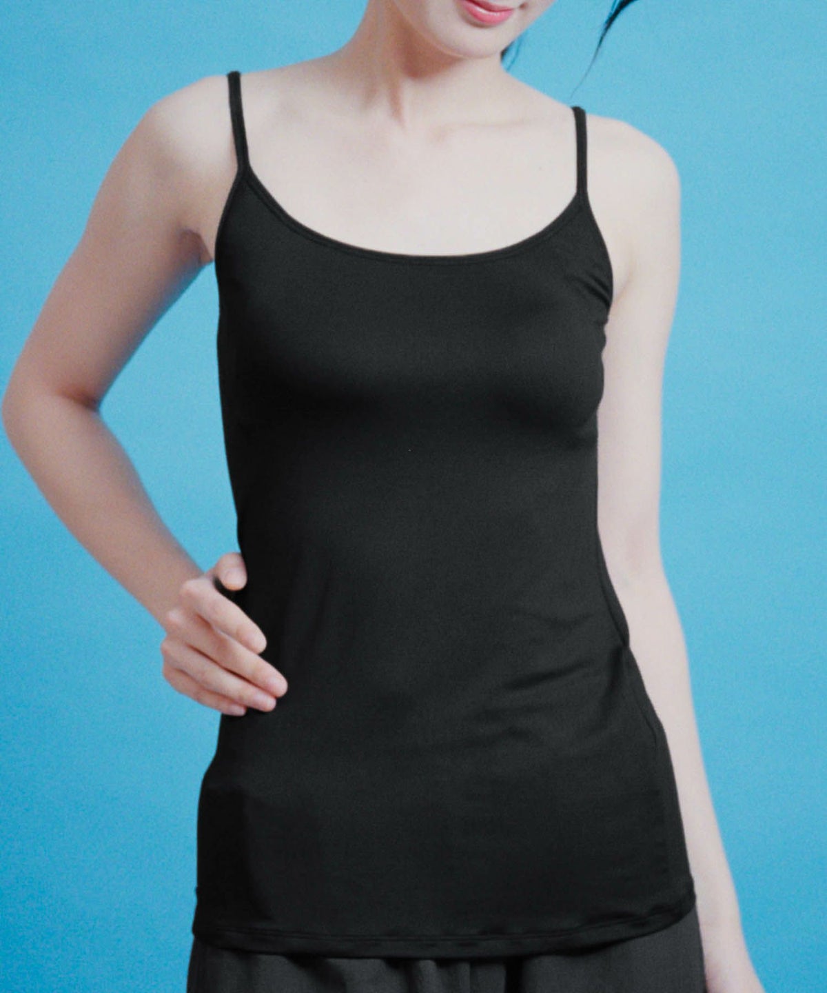 NAVY SARARI ブラトップキャミソール レディース