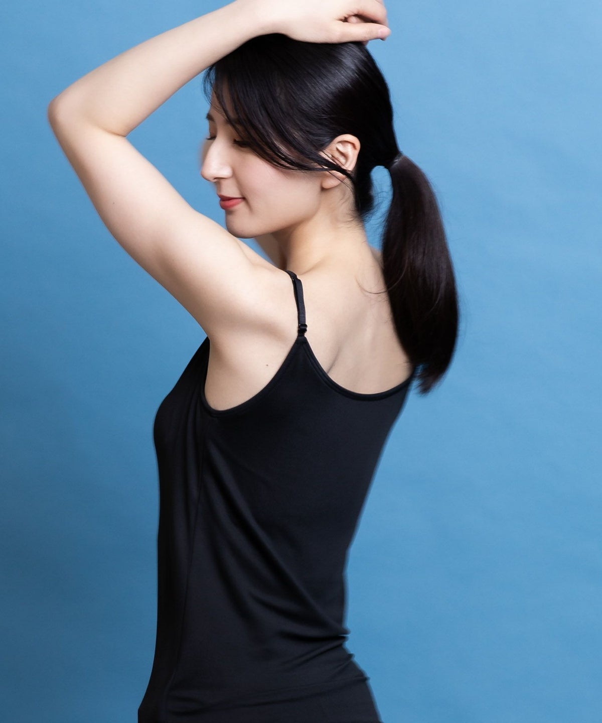 NAVY SARARI ブラトップキャミソール レディース