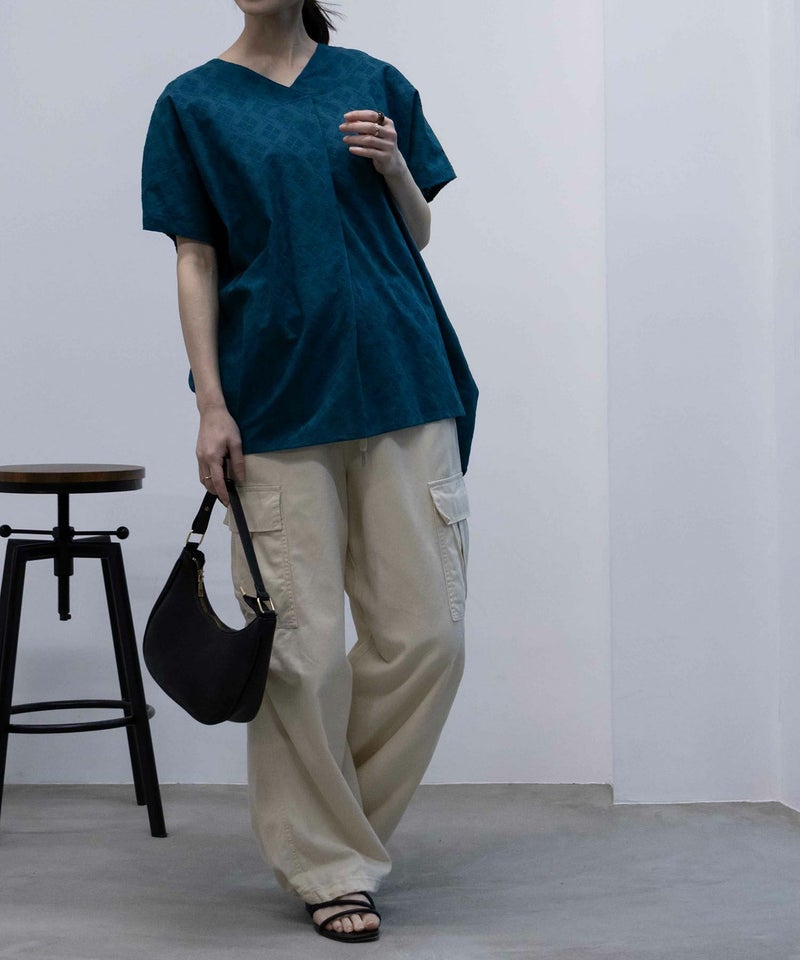 Howdy Marie  インドファブリック 刺繍ブラウス レディース商品画像-6