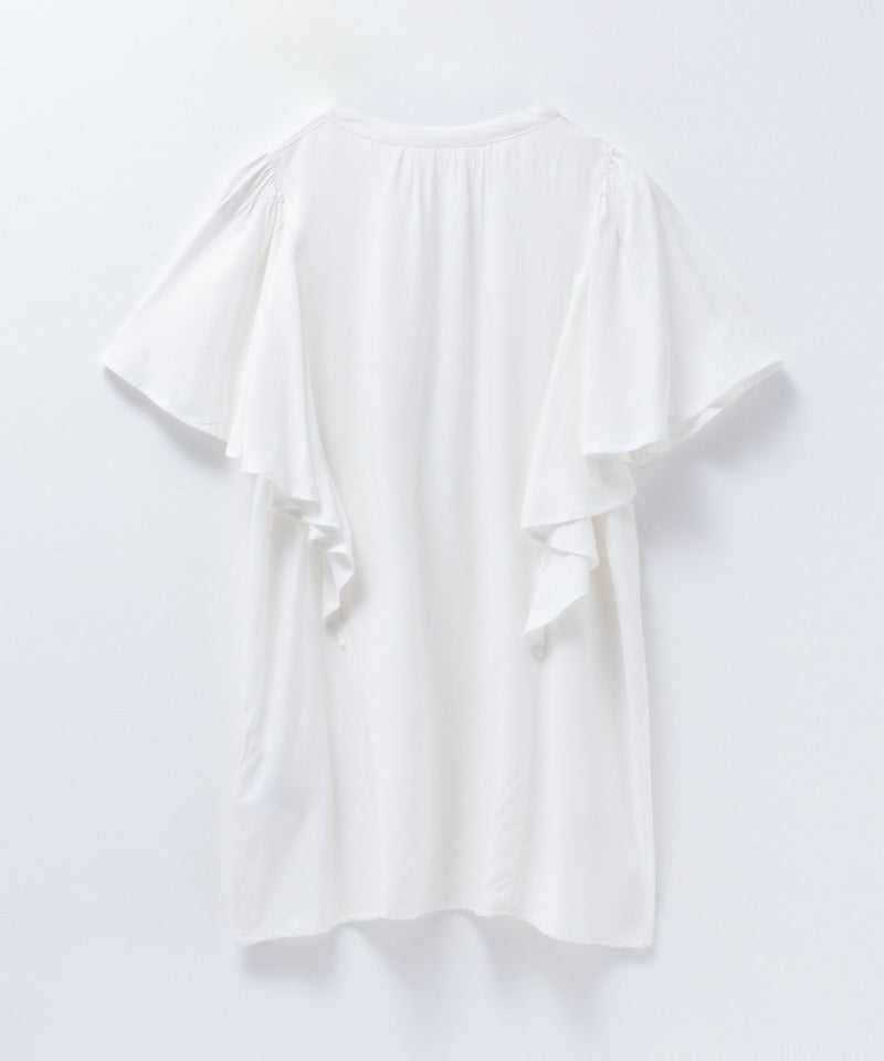 Howdy Marie インドファブリック 袖フレアシャツ レディース商品画像-17