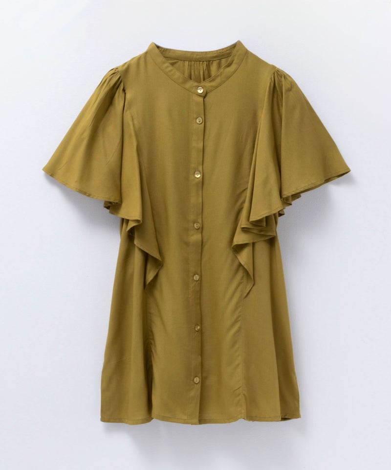 Howdy Marie  インドファブリック 袖フレアシャツ レディース商品画像-18