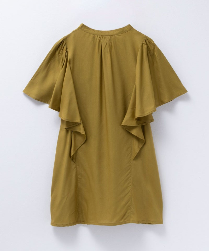 Howdy Marie  インドファブリック 袖フレアシャツ レディース商品画像-19