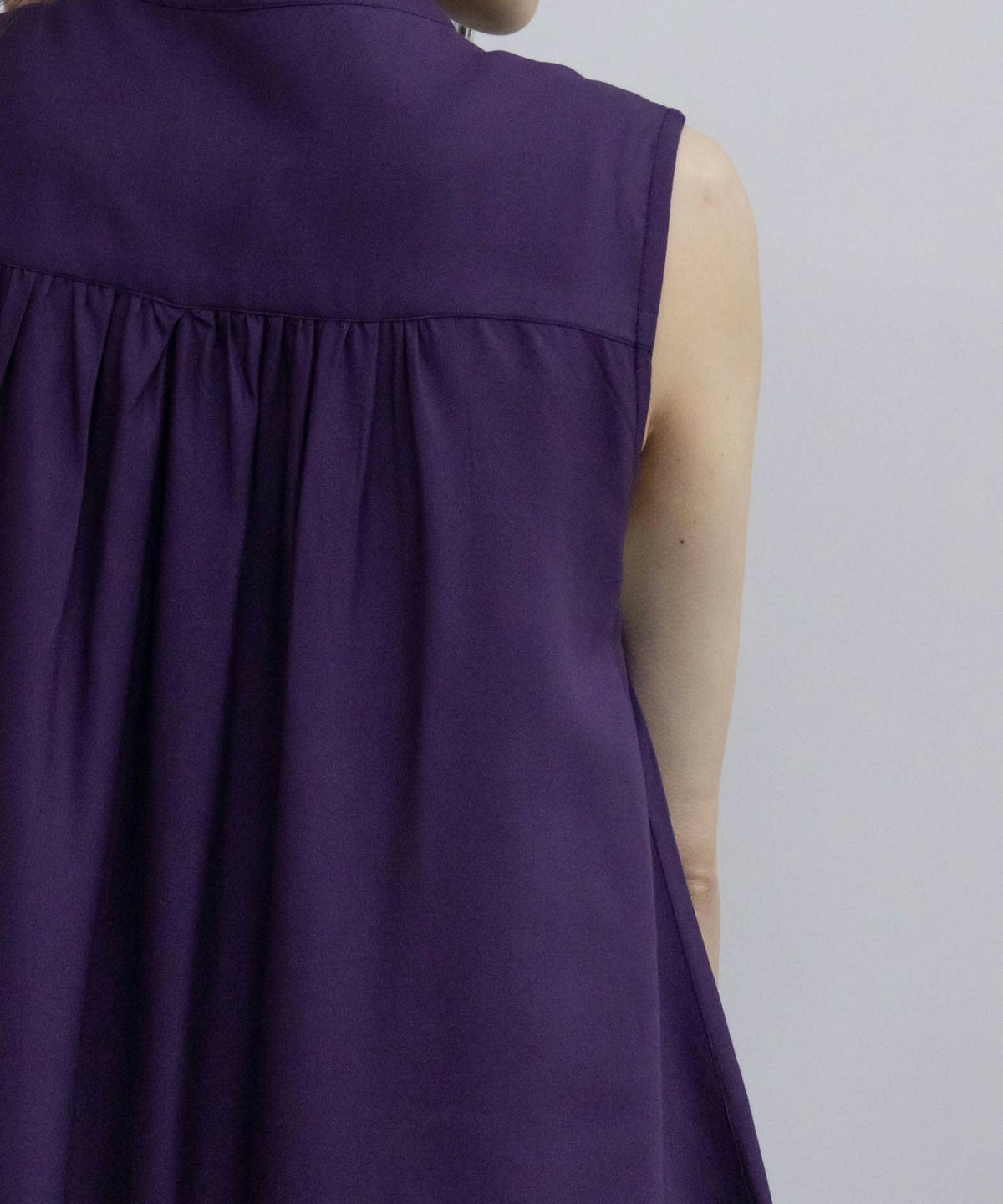 Howdy Marie インドファブリック 肩シャーリングワンピース レディース