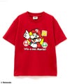 スーパーマリオ プリントTシャツ キッズ メール便 対応商品商品サムネイル-3