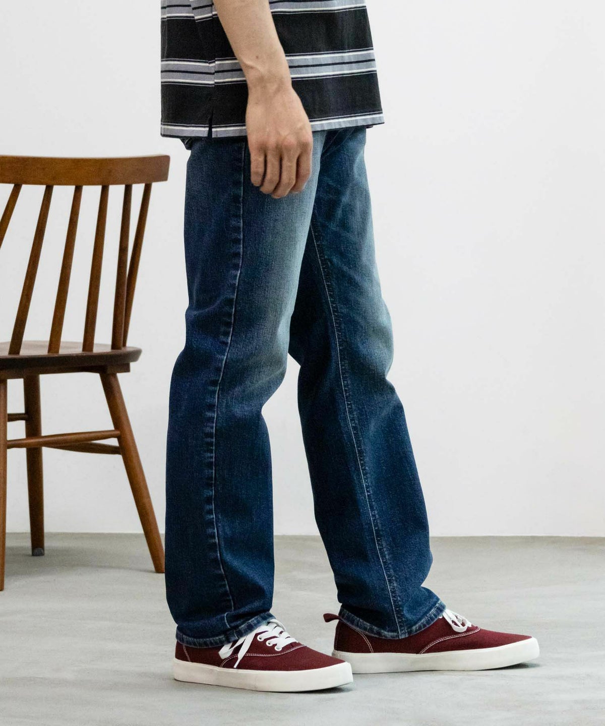 WRANGLER レギュラーストレートパンツ メンズ