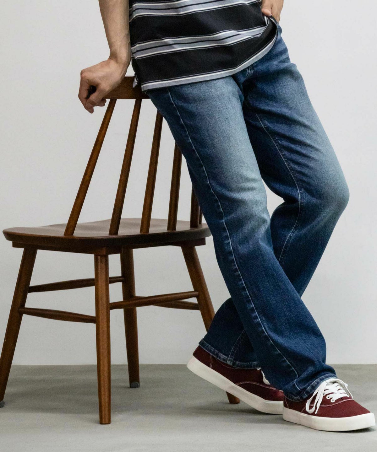 WRANGLER レギュラーストレートパンツ メンズ