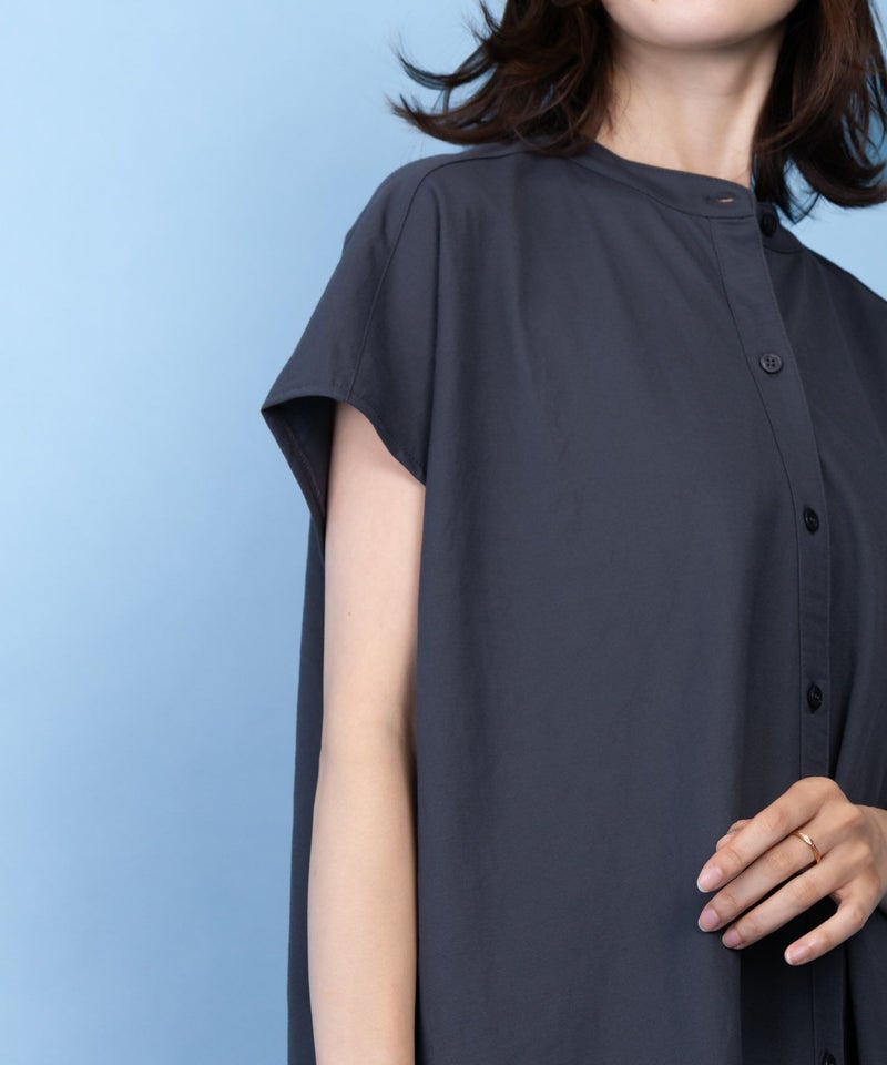NAVY SARARI  前開きシャツ レディース商品画像-4