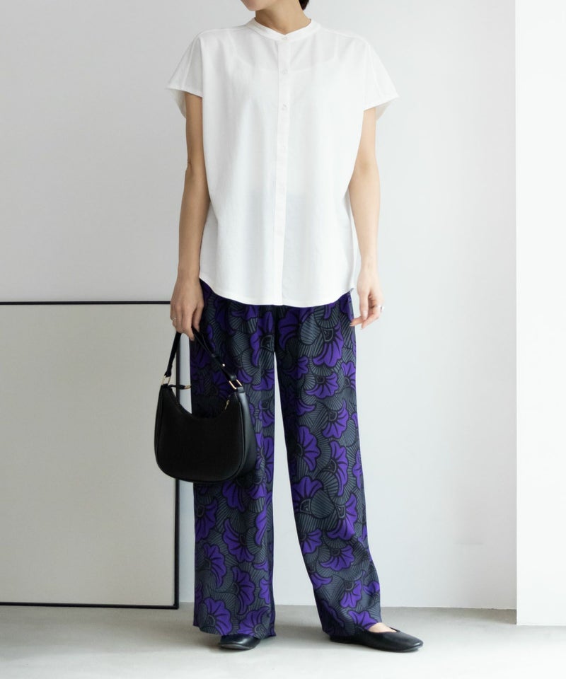 NAVY SARARI 前開きシャツ レディース商品画像-12