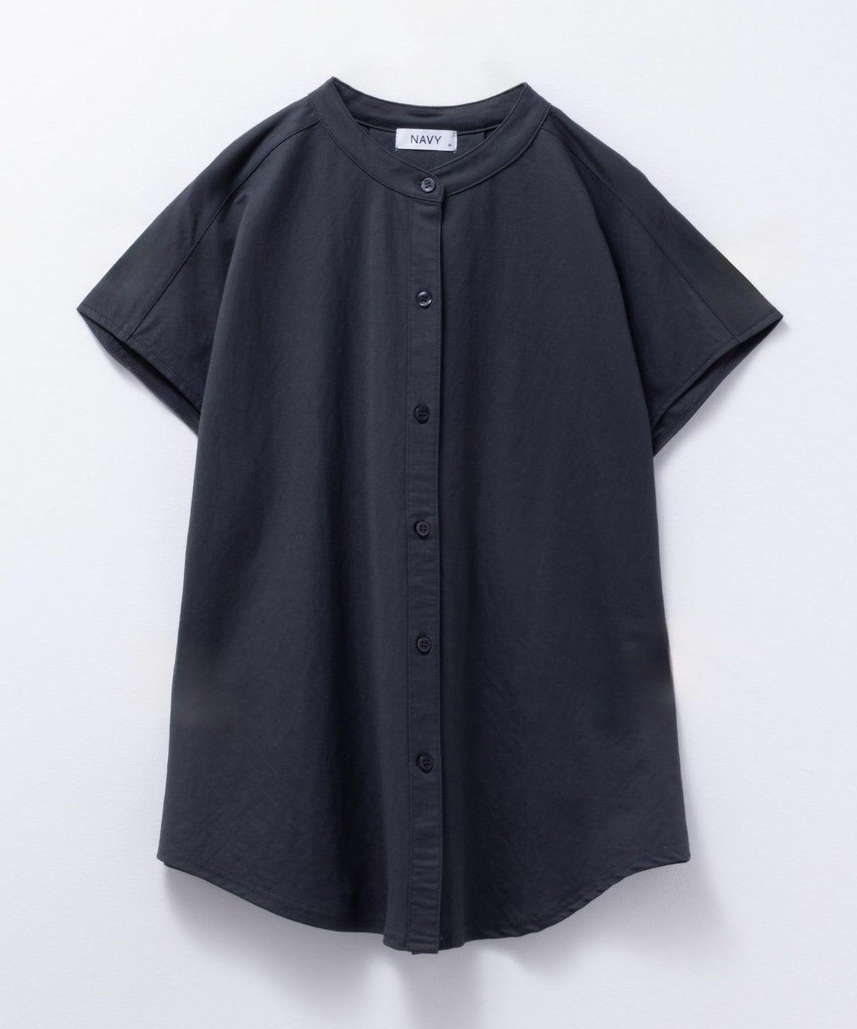 NAVY SARARI 前開きシャツ レディース