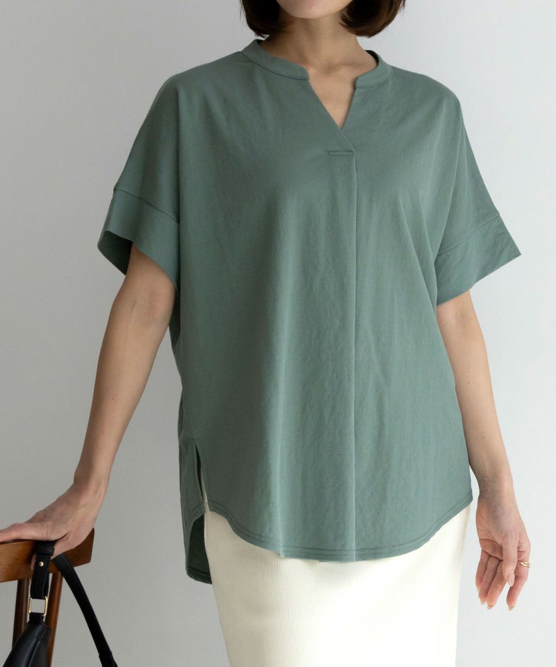 NAVY SARARI スキッパープルオーバー レディース商品画像-7