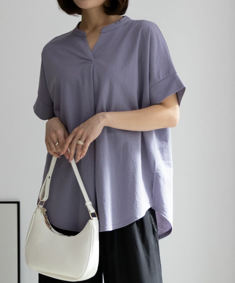 NAVY SARARI  スキッパープルオーバー レディース商品画像-10