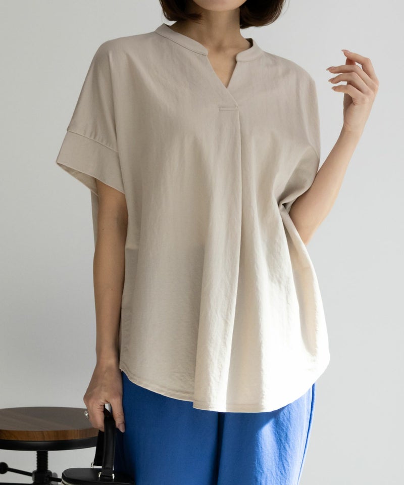 NAVY SARARI スキッパープルオーバー レディース商品画像-11