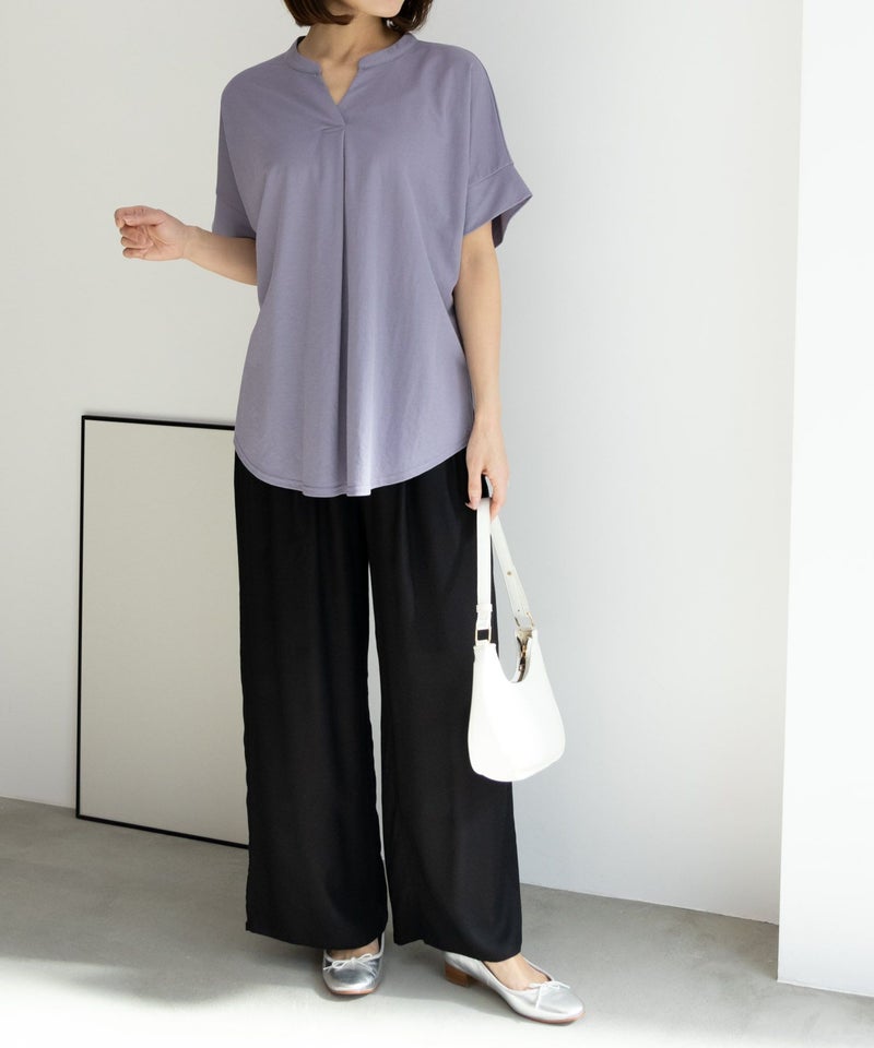 NAVY SARARI スキッパープルオーバー レディース商品画像-15