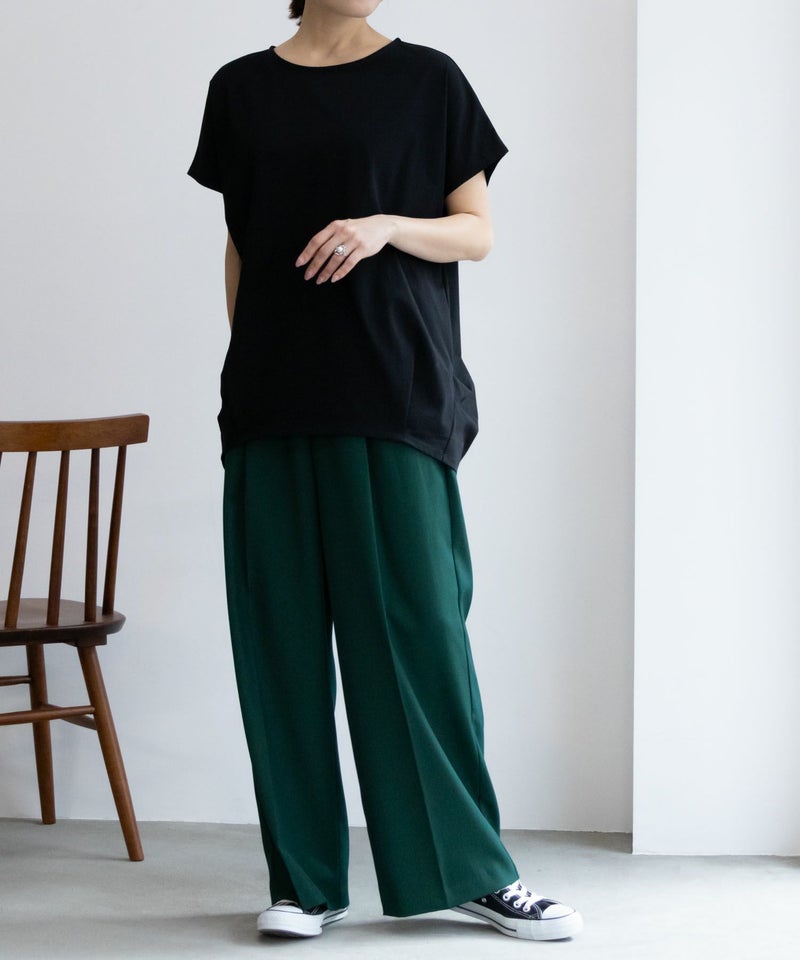 NAVY SARARI サラリピュール ドルマンTシャツ レディース メール便 対応商品商品画像-11