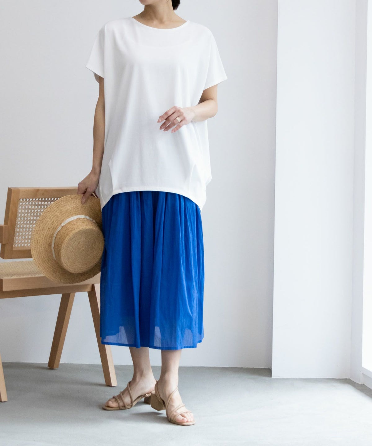 NAVY リピュール ドルマンTシャツ レディース ネコポス 対応商品