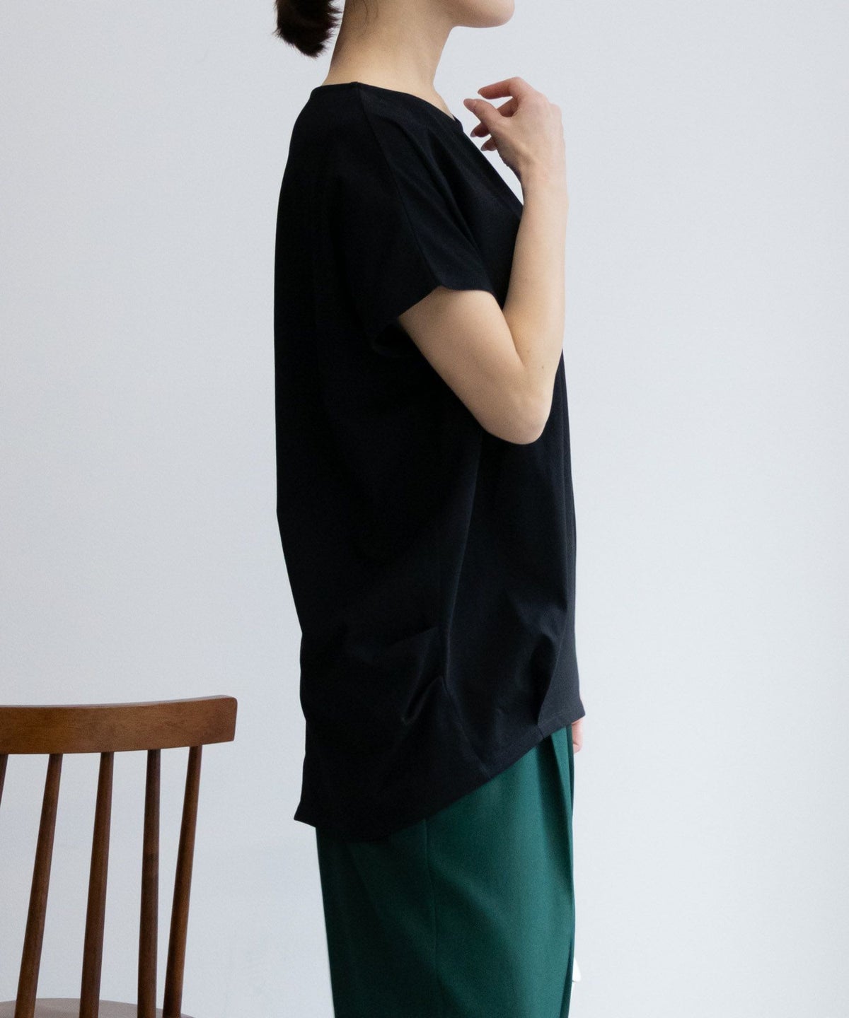 NAVY リピュール ドルマンTシャツ レディース ネコポス 対応商品