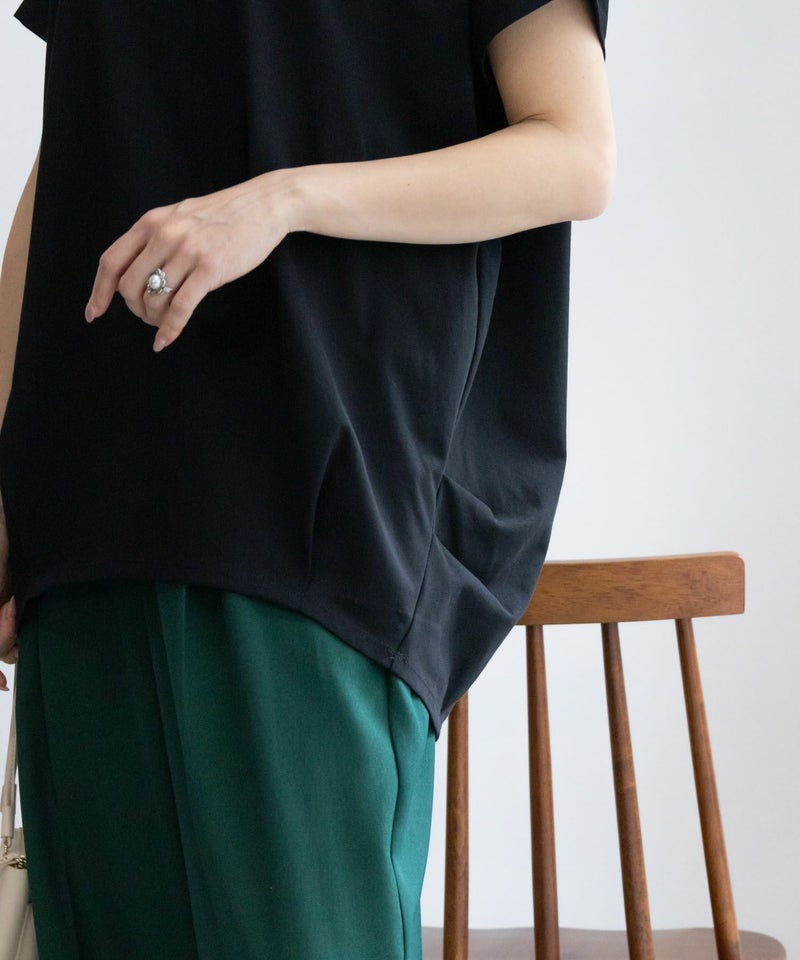 NAVY SARARI サラリピュール ドルマンTシャツ レディース メール便 対応商品商品画像-18