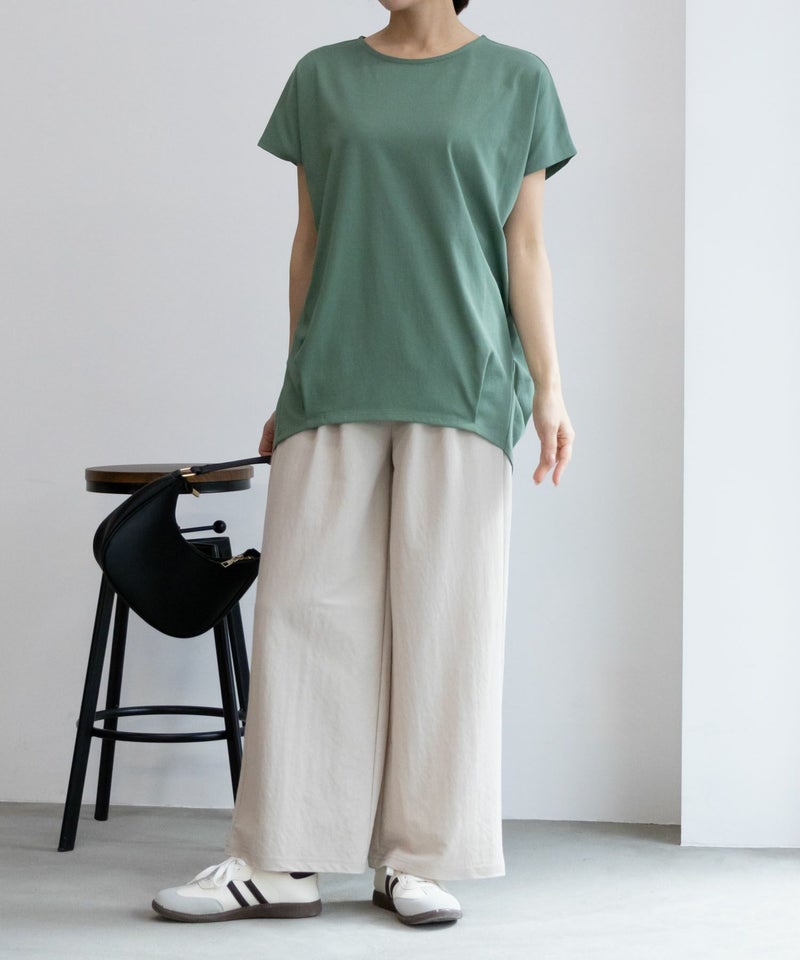 NAVY SARARI サラリピュール ドルマンTシャツ レディース メール便 対応商品商品画像-20