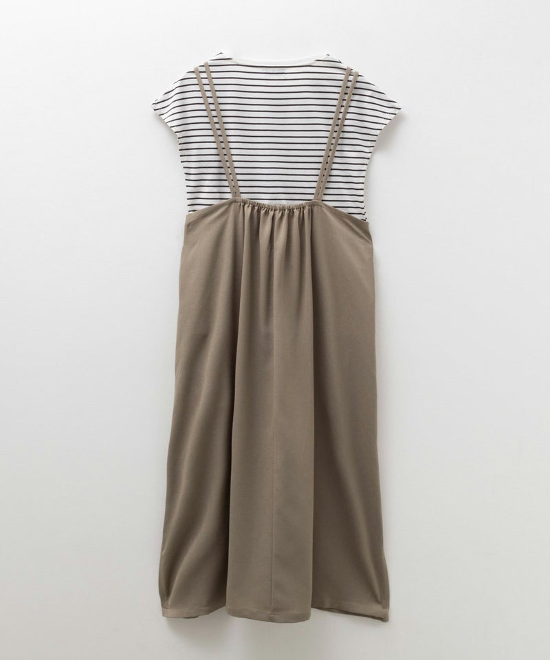 [期間限定価格]NAVY  麻ライクキャミワンピースアンサンブル レディース商品画像-19