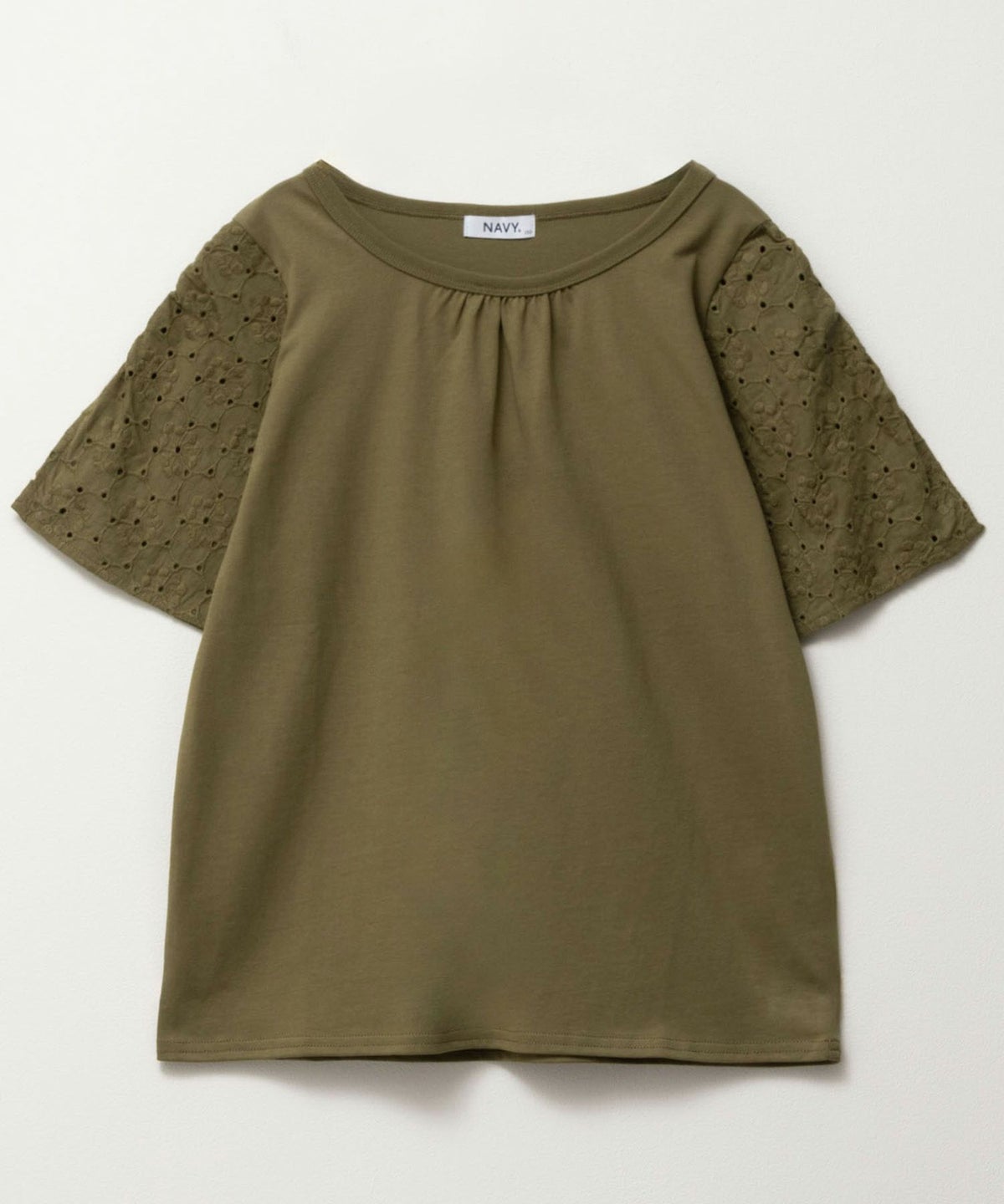 NAVY SARARI 袖レースプルオーバー キッズ ネコポス 対応商品