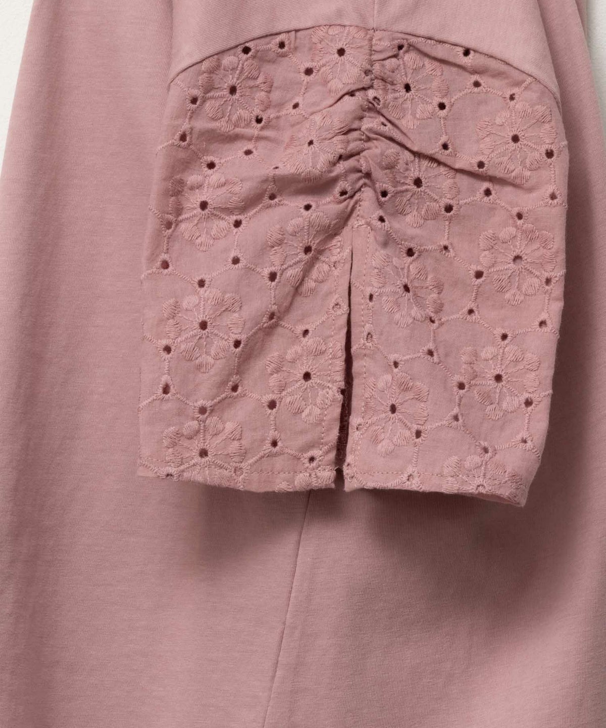 NAVY SARARI 袖レースプルオーバー キッズ ネコポス 対応商品