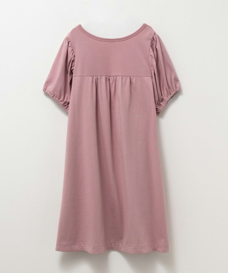 NAVY SARARI 肩ギャザーワンピース キッズ商品画像-8