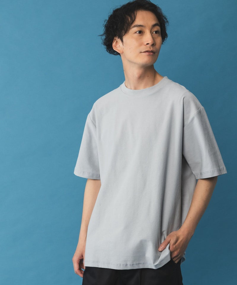 NAVY SARARI  冷感クルーネックTシャツ メンズ商品画像-12