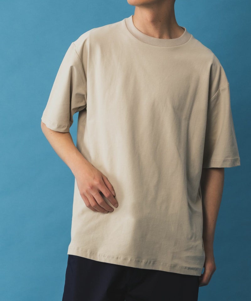 NAVY SARARI  冷感クルーネックTシャツ メンズ商品画像-15