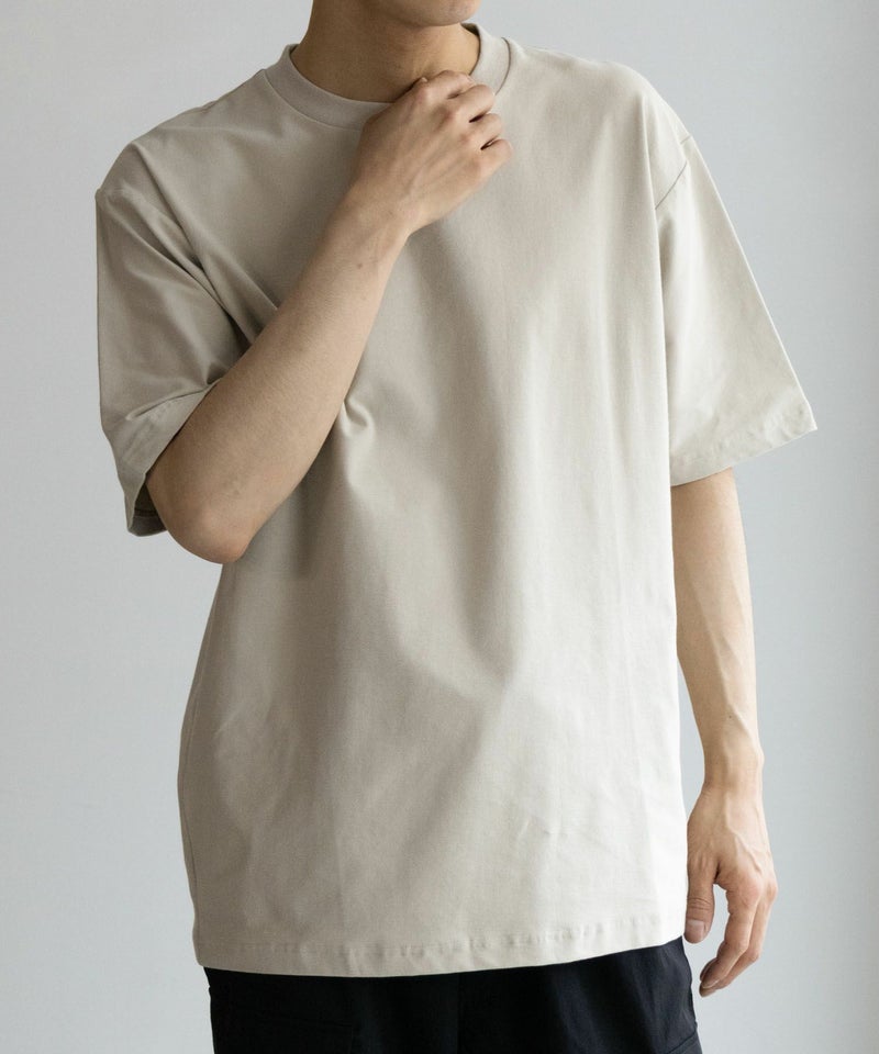 NAVY SARARI 冷感クルーネックTシャツ メンズ商品画像-22