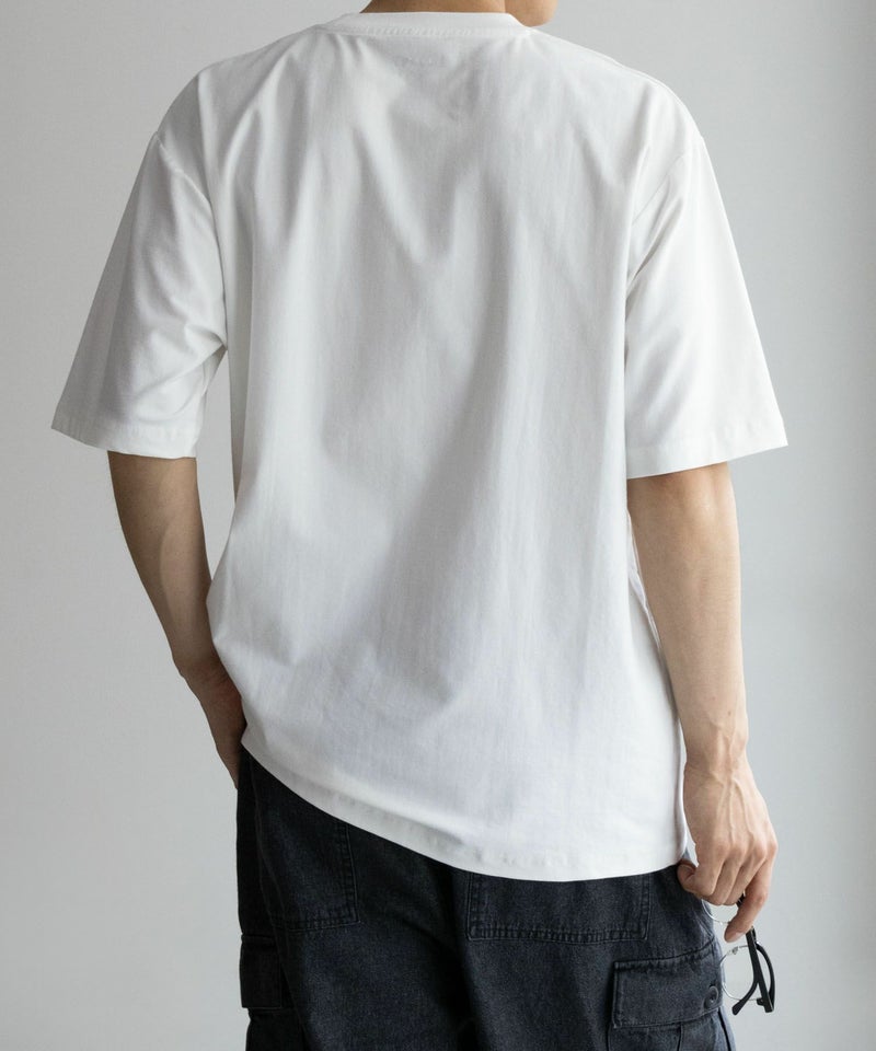 NAVY SARARI 冷感クルーネックTシャツ メンズ商品画像-28