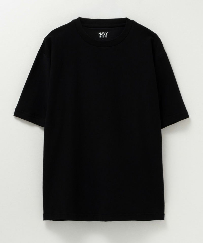 NAVY SARARI 冷感クルーネックTシャツ メンズ商品画像-35