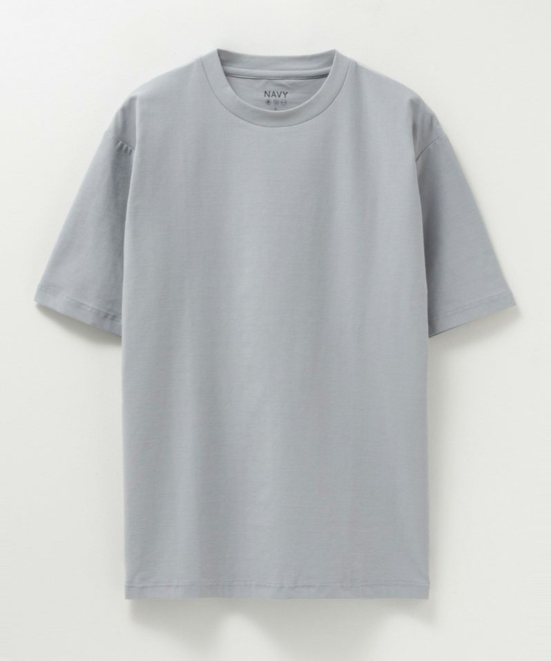 NAVY SARARI 冷感クルーネックTシャツ メンズ商品画像-37