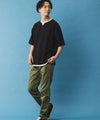 NAVY SARARI  冷感キーネックTシャツ メンズ商品サムネイル-6
