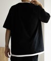 NAVY SARARI 冷感キーネックTシャツ メンズ商品サムネイル-23