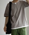 NAVY SARARI  冷感キーネックTシャツ メンズ商品サムネイル-29