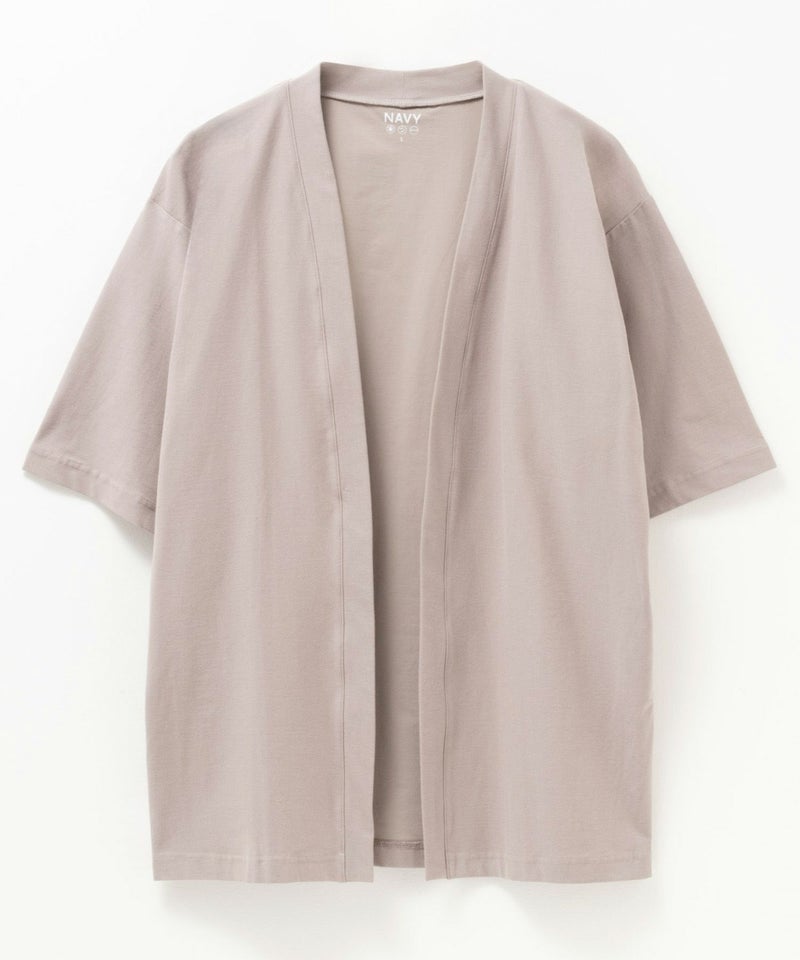NAVY SARARI 冷感着流しカーディガン メンズ商品画像-29