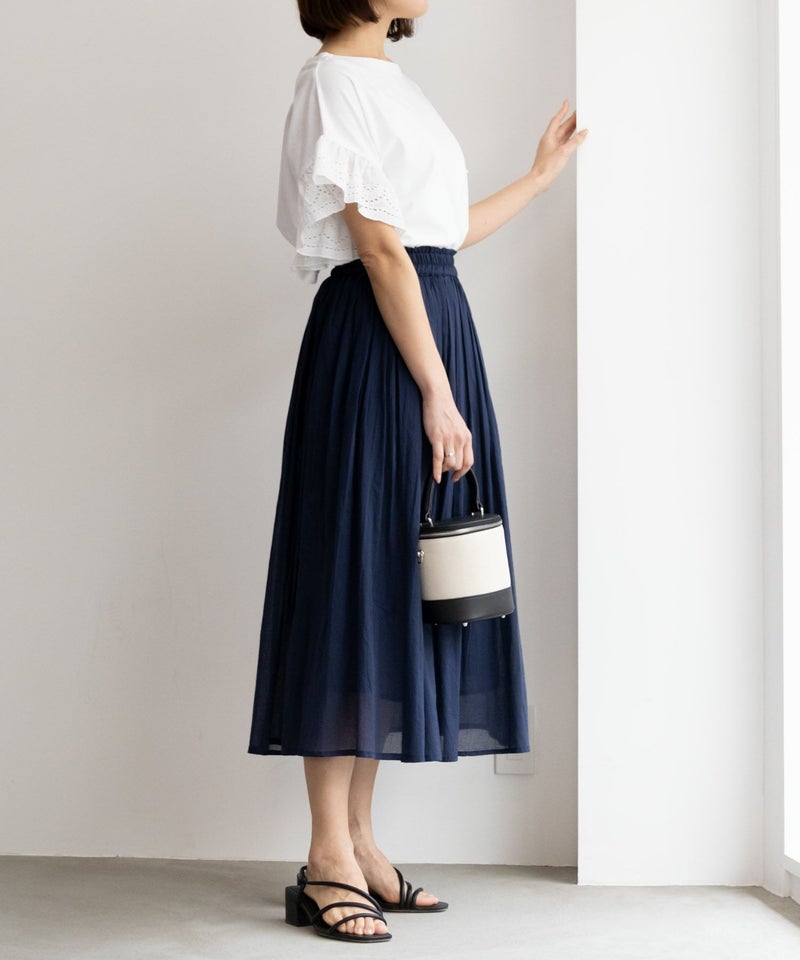 Howdy Marie  インド綿 ギャザースカート レディース商品画像-15