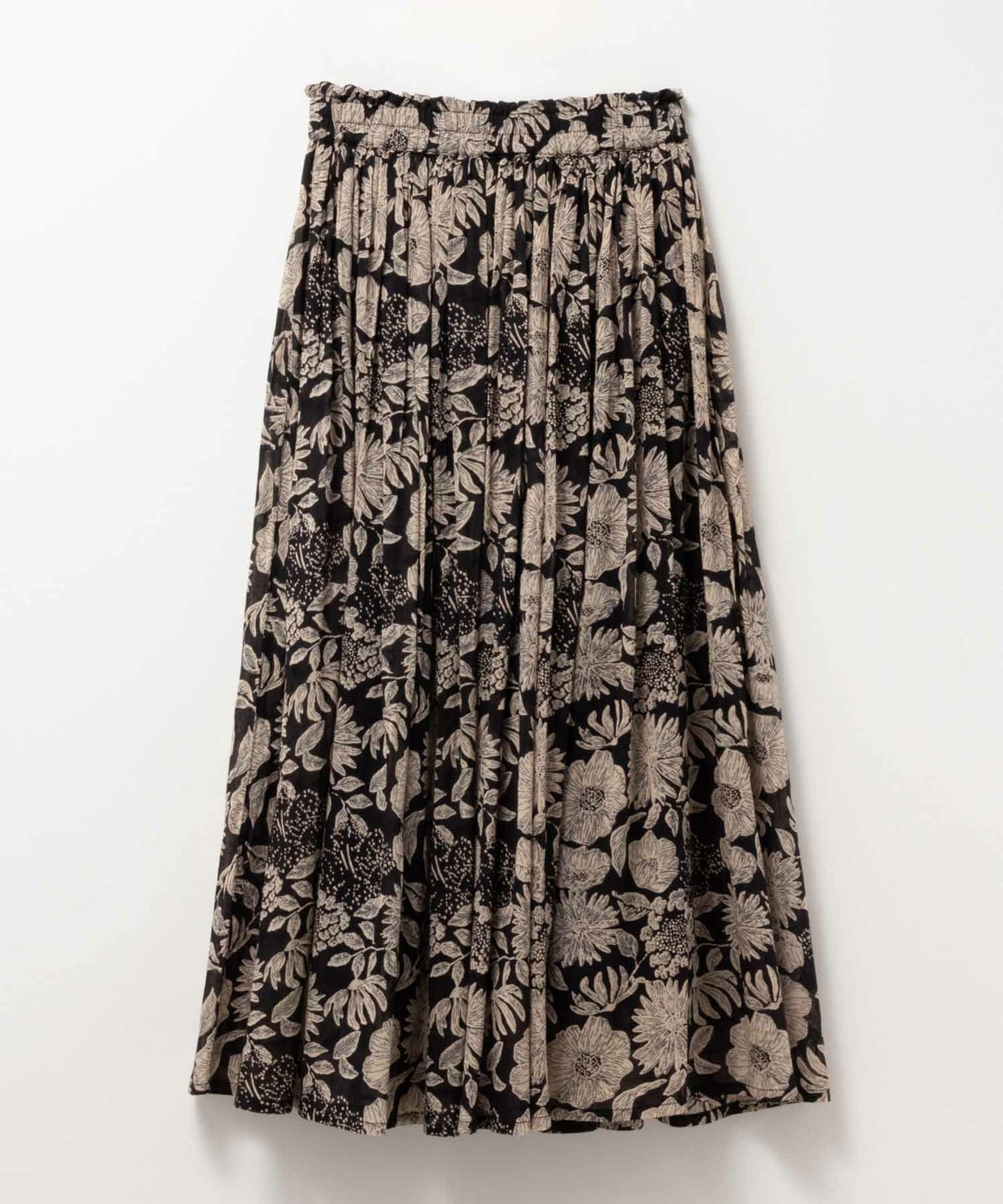 Howdy Marie インド綿 ギャザースカート レディース