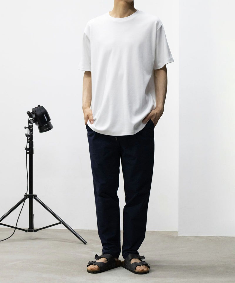 NAVY SARARI サラリピュール シルケットTシャツ メンズ商品画像-13