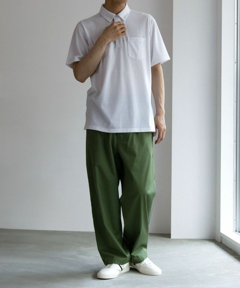 NAVY SARARI サラリピュール カノコポロシャツ メンズ商品画像-16