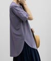 NAVY SARARI チュニック丈Tシャツ レディース メール便 対応商品商品サムネイル-17