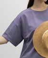 NAVY SARARI チュニック丈Tシャツ レディース メール便 対応商品商品サムネイル-19