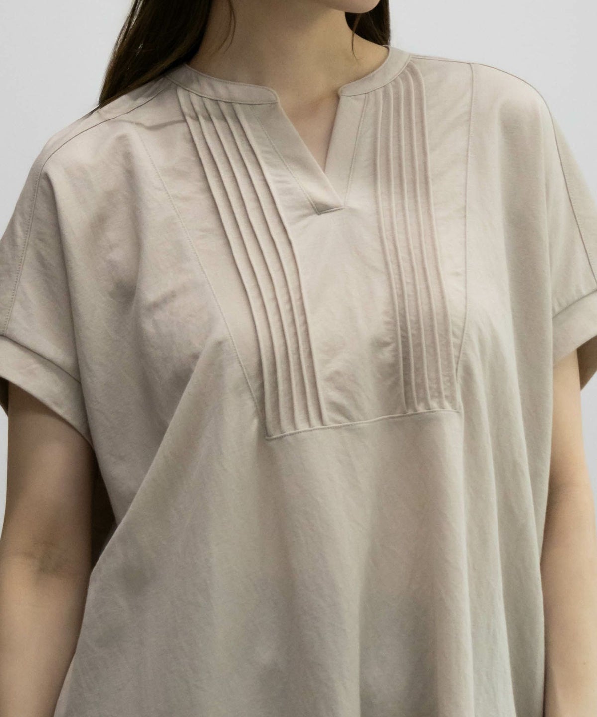 NAVY SARARI ピンタックチュニックプルオーバー レディース ネコポス 対応商品