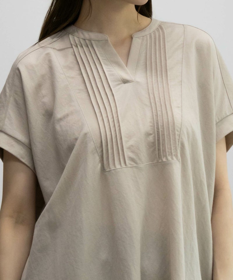 NAVY SARARI  ピンタックチュニックプルオーバー レディース メール便 対応商品商品画像-22