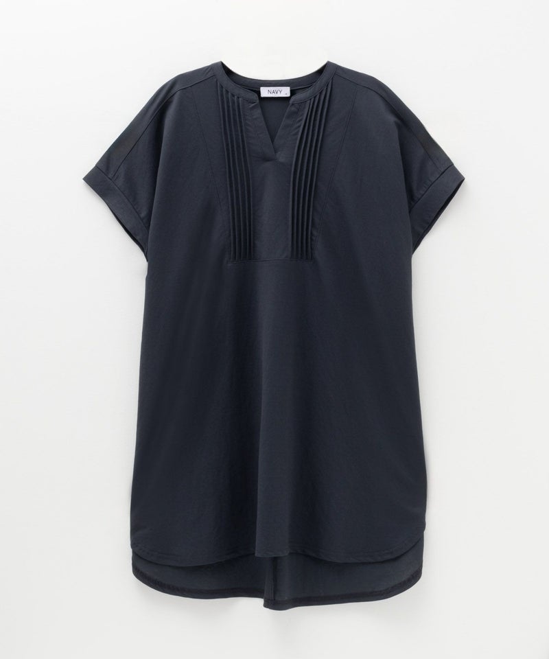 NAVY SARARI  ピンタックチュニックプルオーバー レディース メール便 対応商品商品画像-23