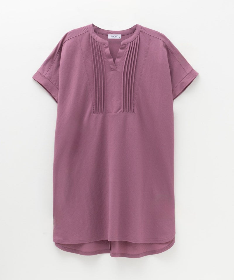NAVY SARARI ピンタックチュニックプルオーバー レディース メール便 対応商品商品画像-25
