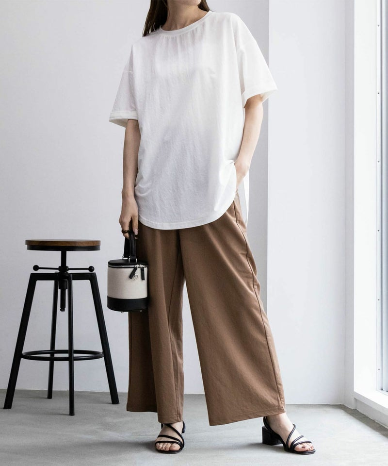 NAVY SARARI ワイドパンツ レディース商品画像-24