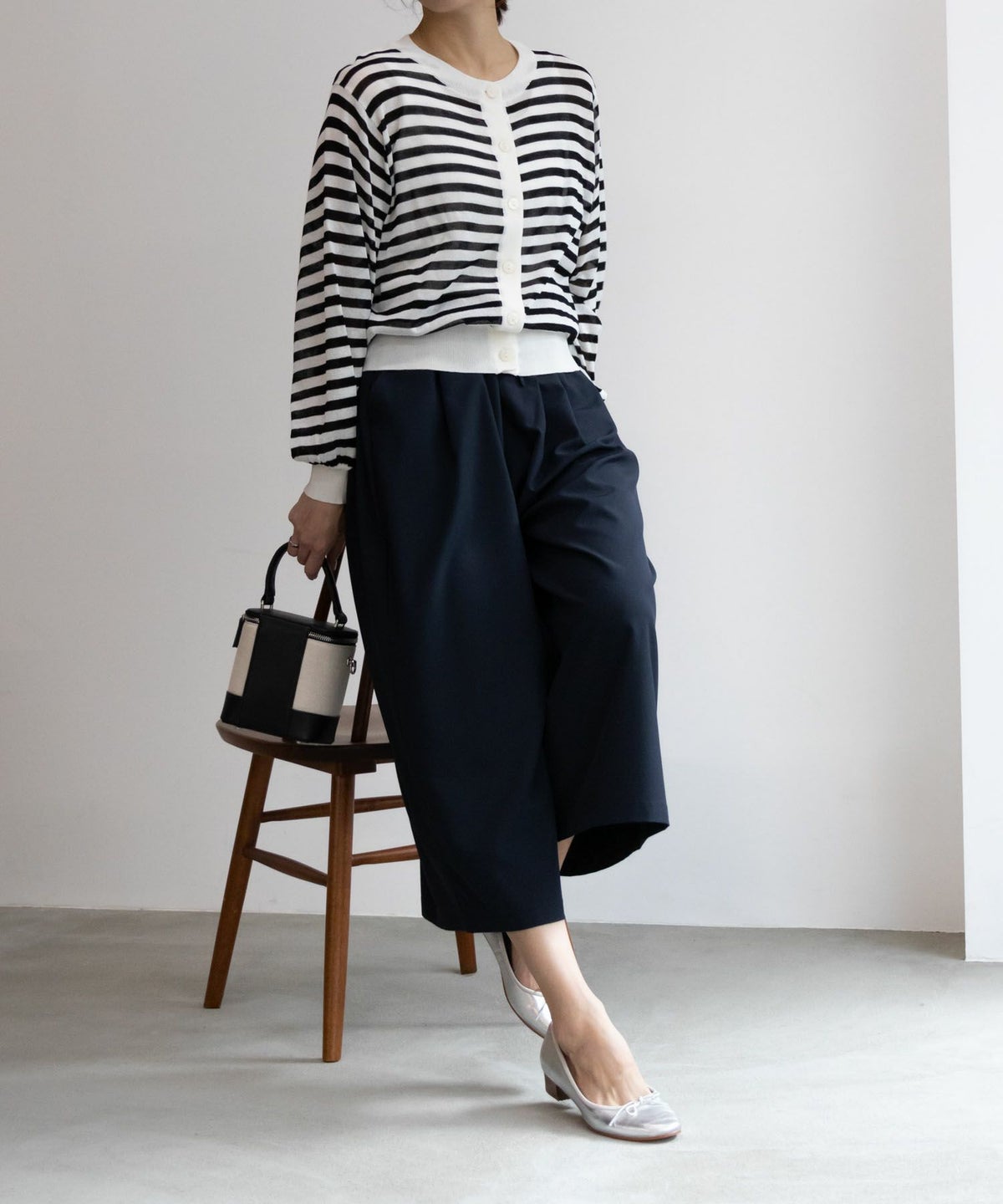 NAVY SARARI スカーチョ レディース