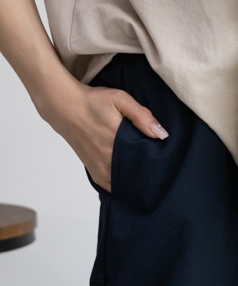 NAVY SARARI  テーパードパンツ レディース商品画像-17