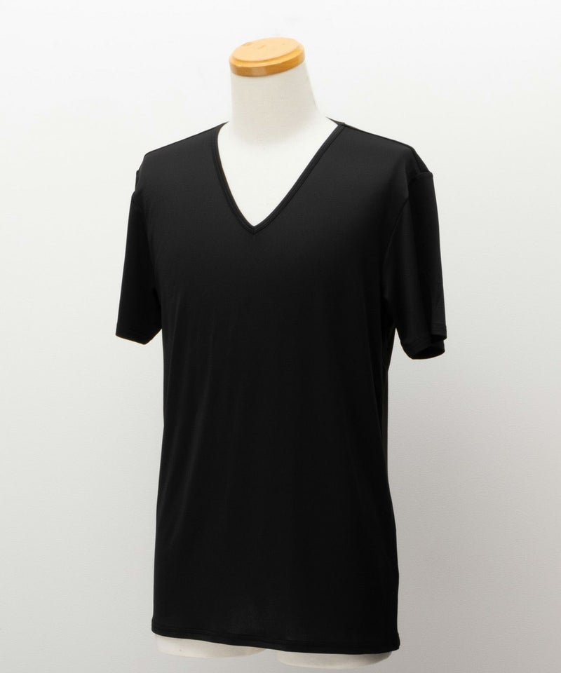 NAVY SARARI  VネックTシャツ メンズ メール便 対応商品商品画像-8